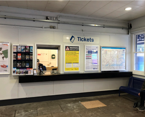Booking Hall Before