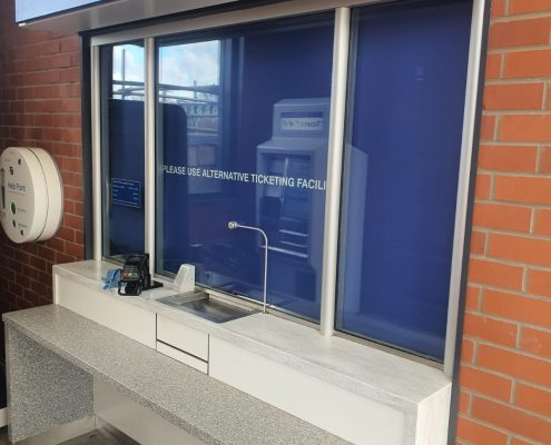 LOCROS Four Station Project ticket booth