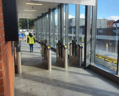 LOCROS Four Station Project ticket exit